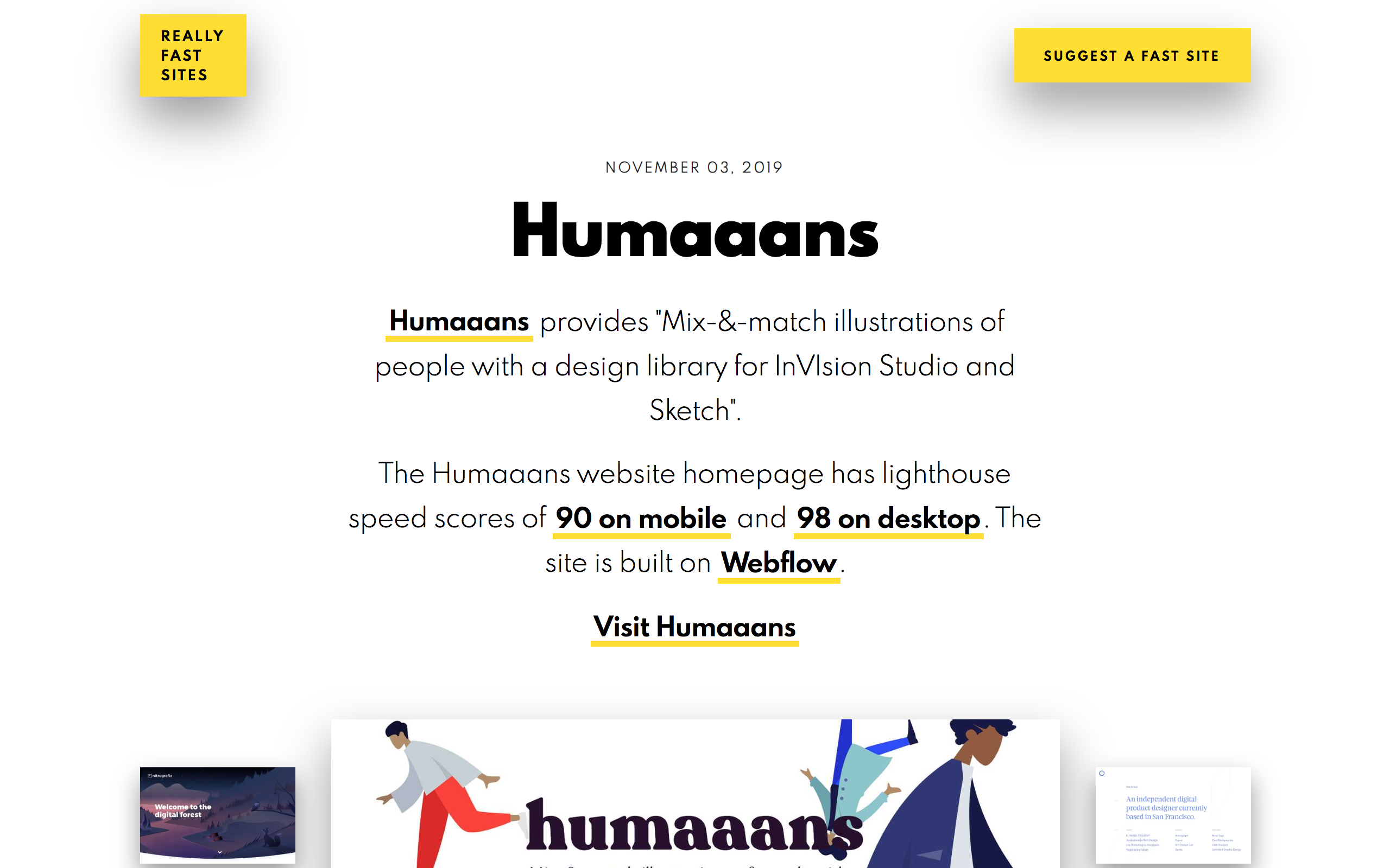 Really Fast Sites gallery image