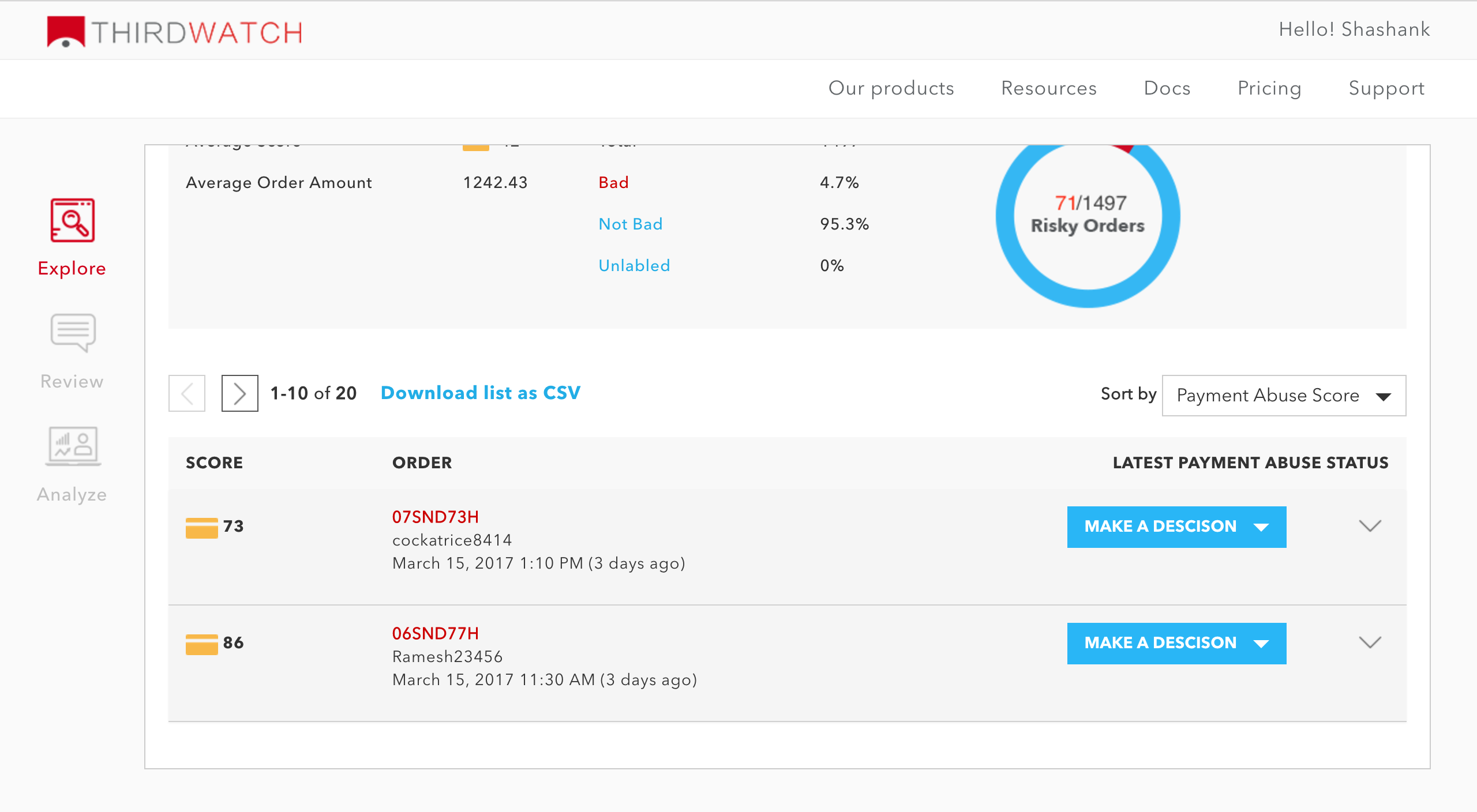 ThirdWatch gallery image