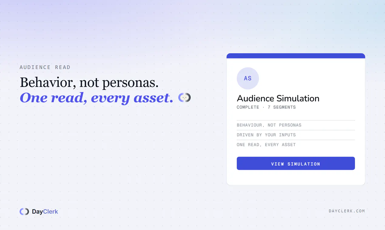 DayClerk Marketing Campaign Generator gallery image