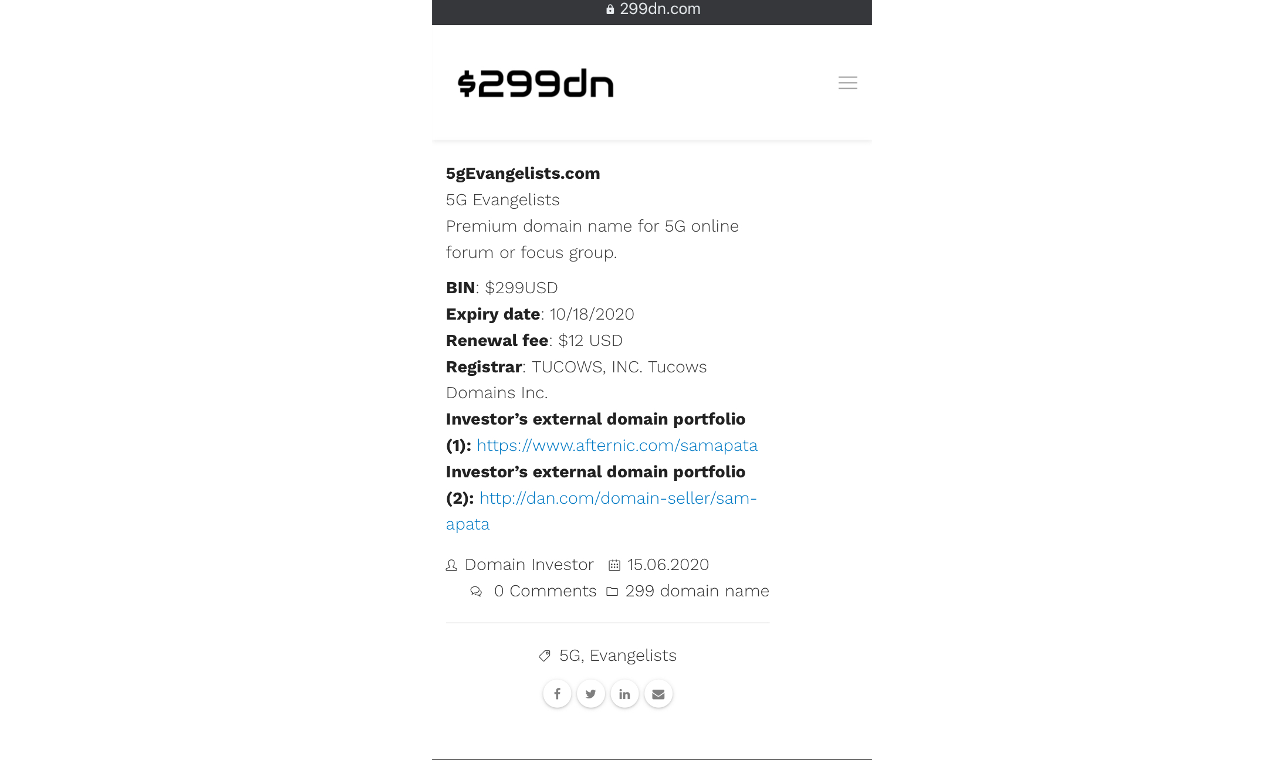 299dn.com - Sell domain name faster gallery image