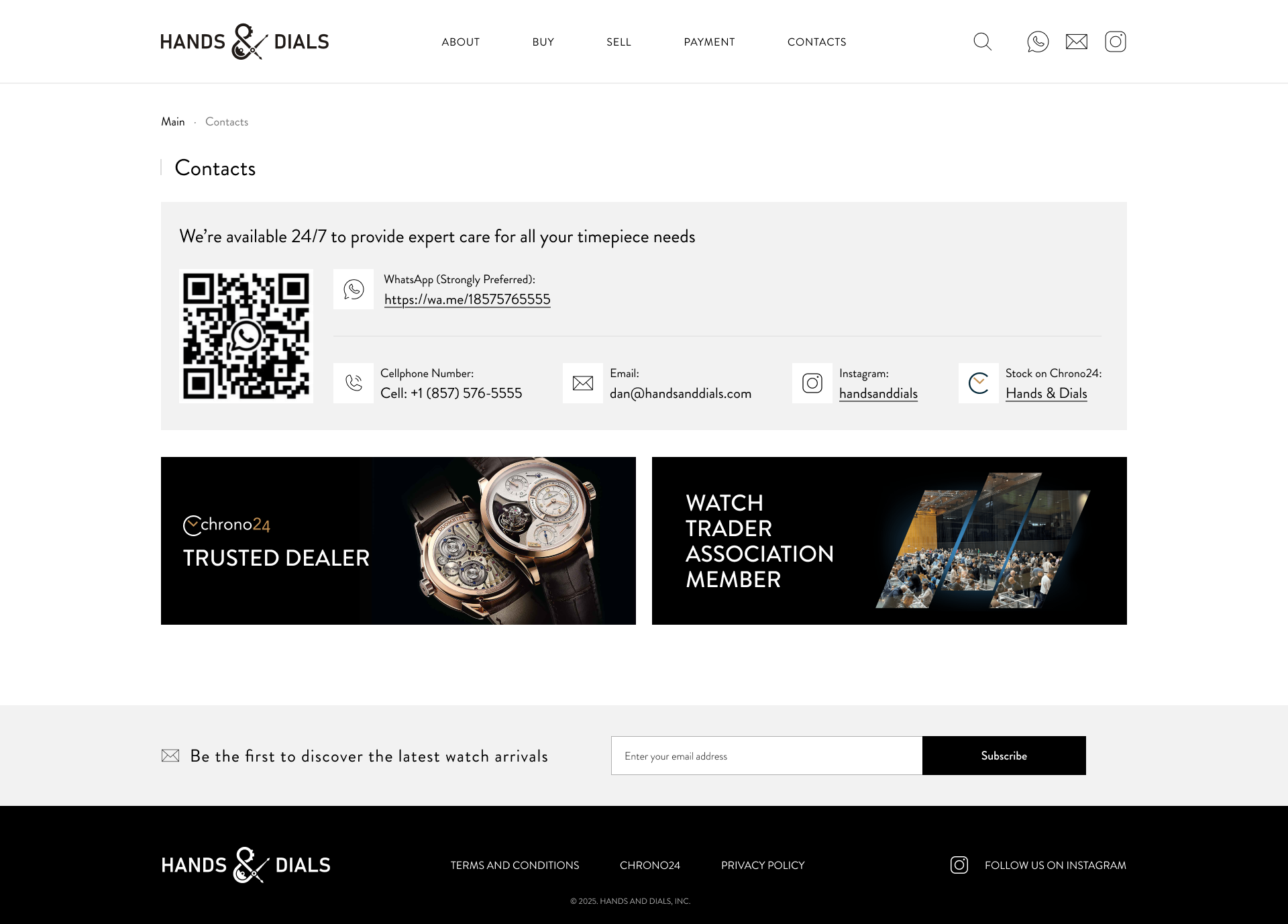 UX/UI design luxury watches website - watches premium website e-commerce media 4