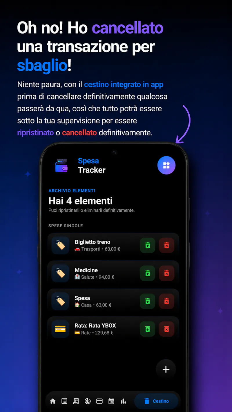 SpesaTracker screenshot 7