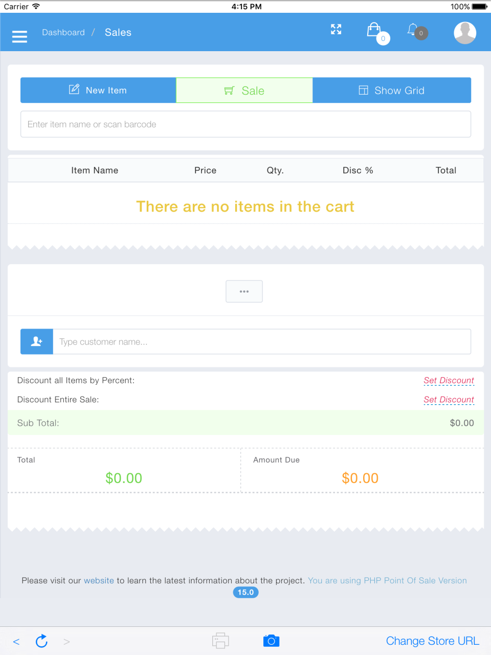 PHP Point Of Sale gallery image