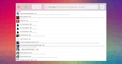 1800+ Starter Packs for Bluesky gallery image