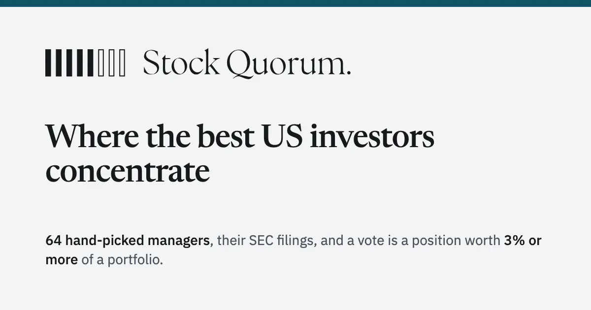 Stock Quorum gallery image