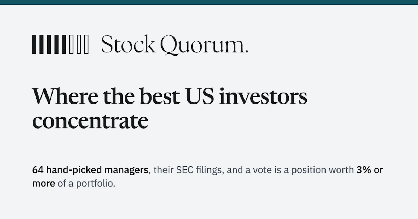 Stock Quorum screenshot 1
