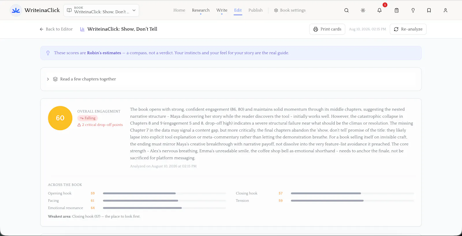 WriteinaClick screenshot 8