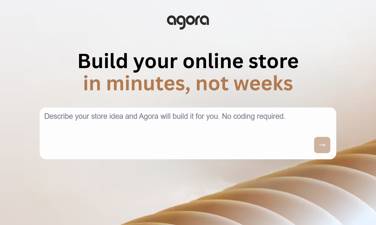 Agora Store Builder gallery image