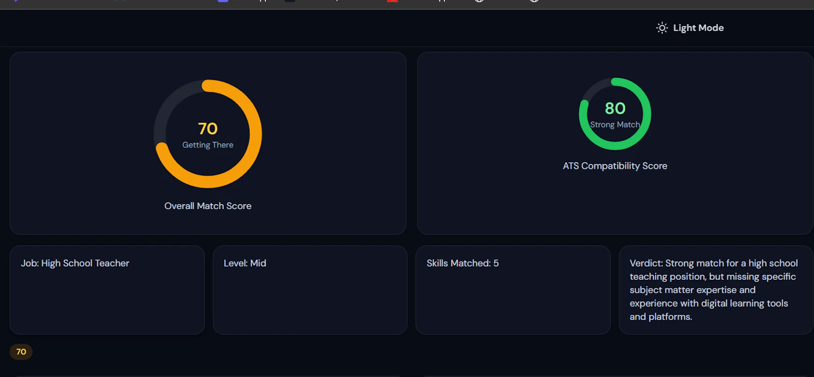 ResumeAI screenshot 1