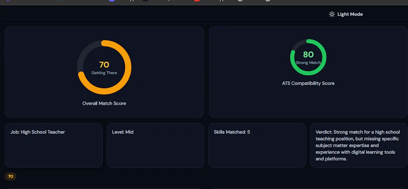 ResumeAI screenshot 1