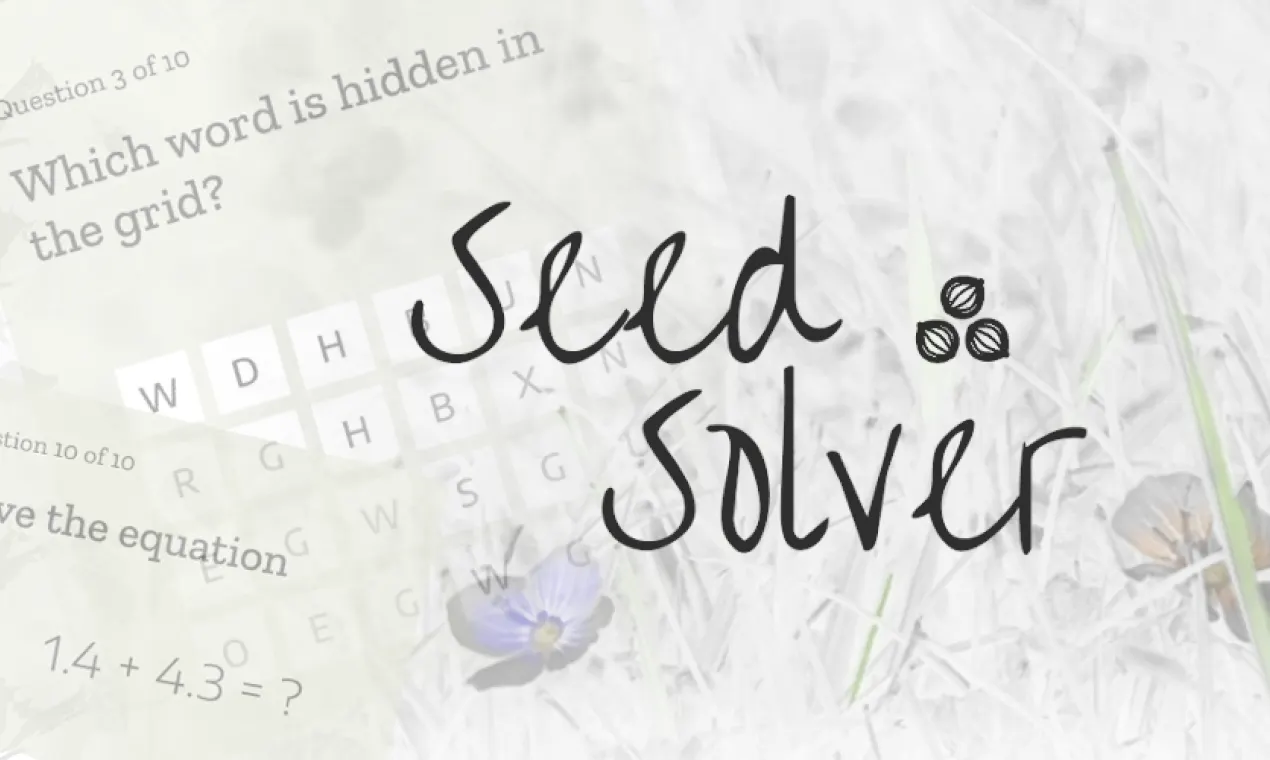 Seed Solver - Version 2 项目横幅
