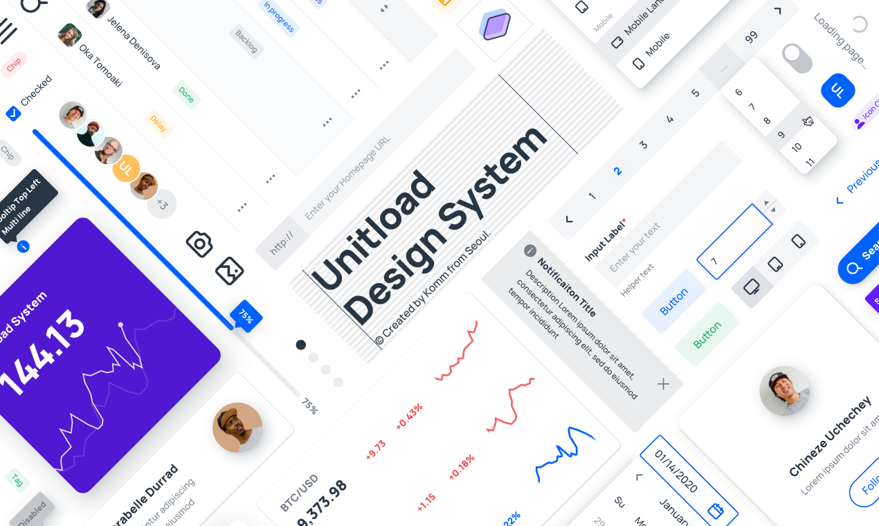 Unitload Design System gallery image