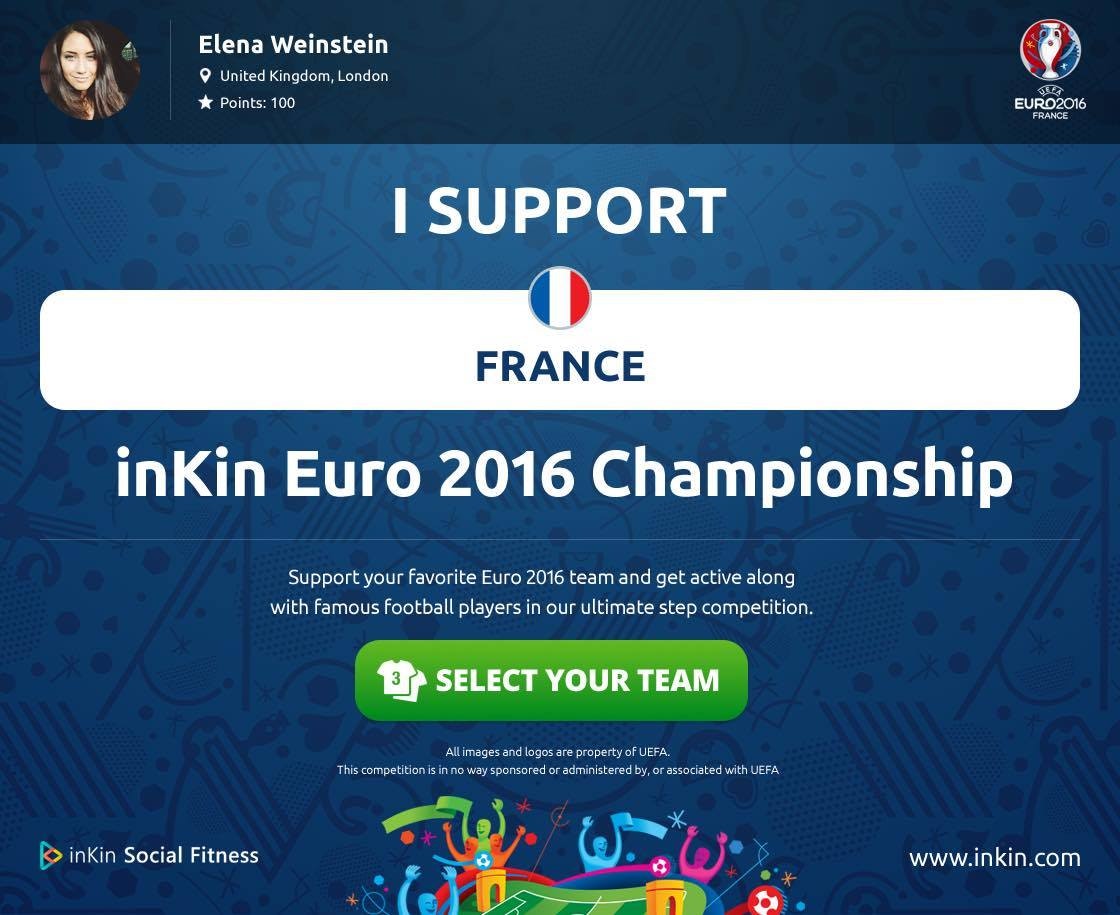 inKin Euro 2016 Step Championship gallery image