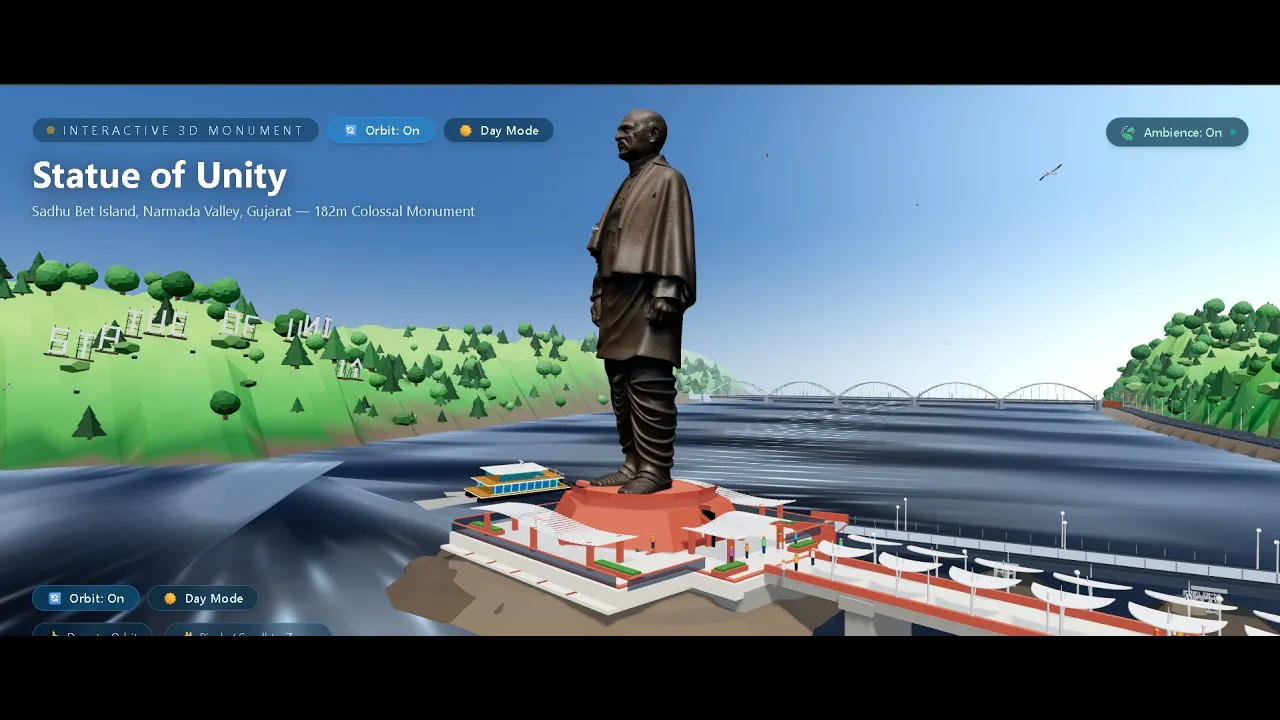 Statue of Unity 3D gallery image