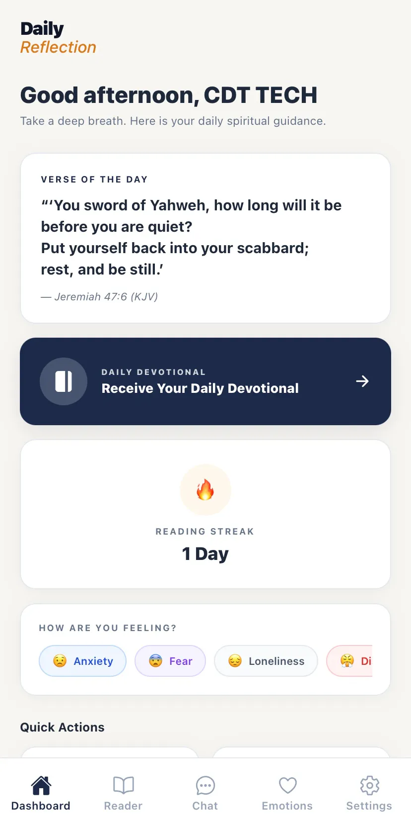 Daily Reflection 截图 3