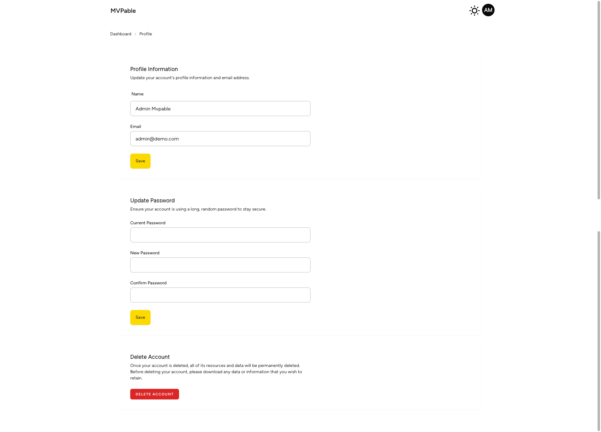 SAAS Free SaaLerplate por MVpable media 4