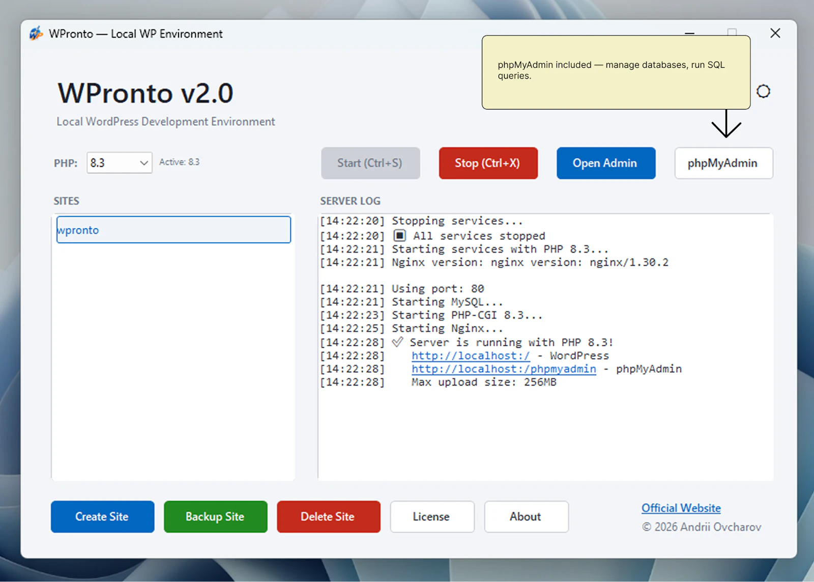 WPronto screenshot 5