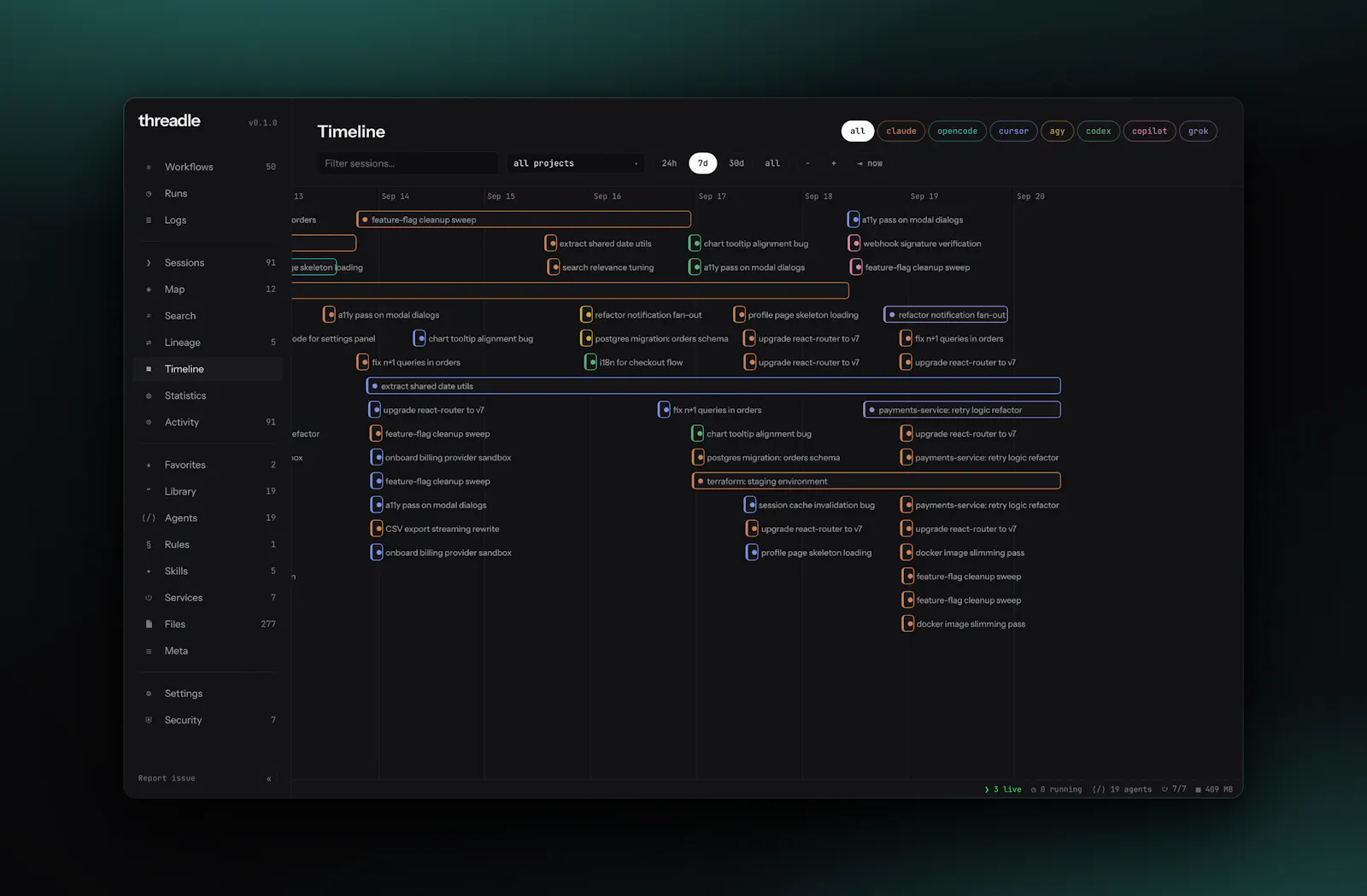 threadle screenshot 6