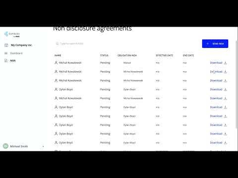 Free NDA Generation Tool By Capbase gallery image