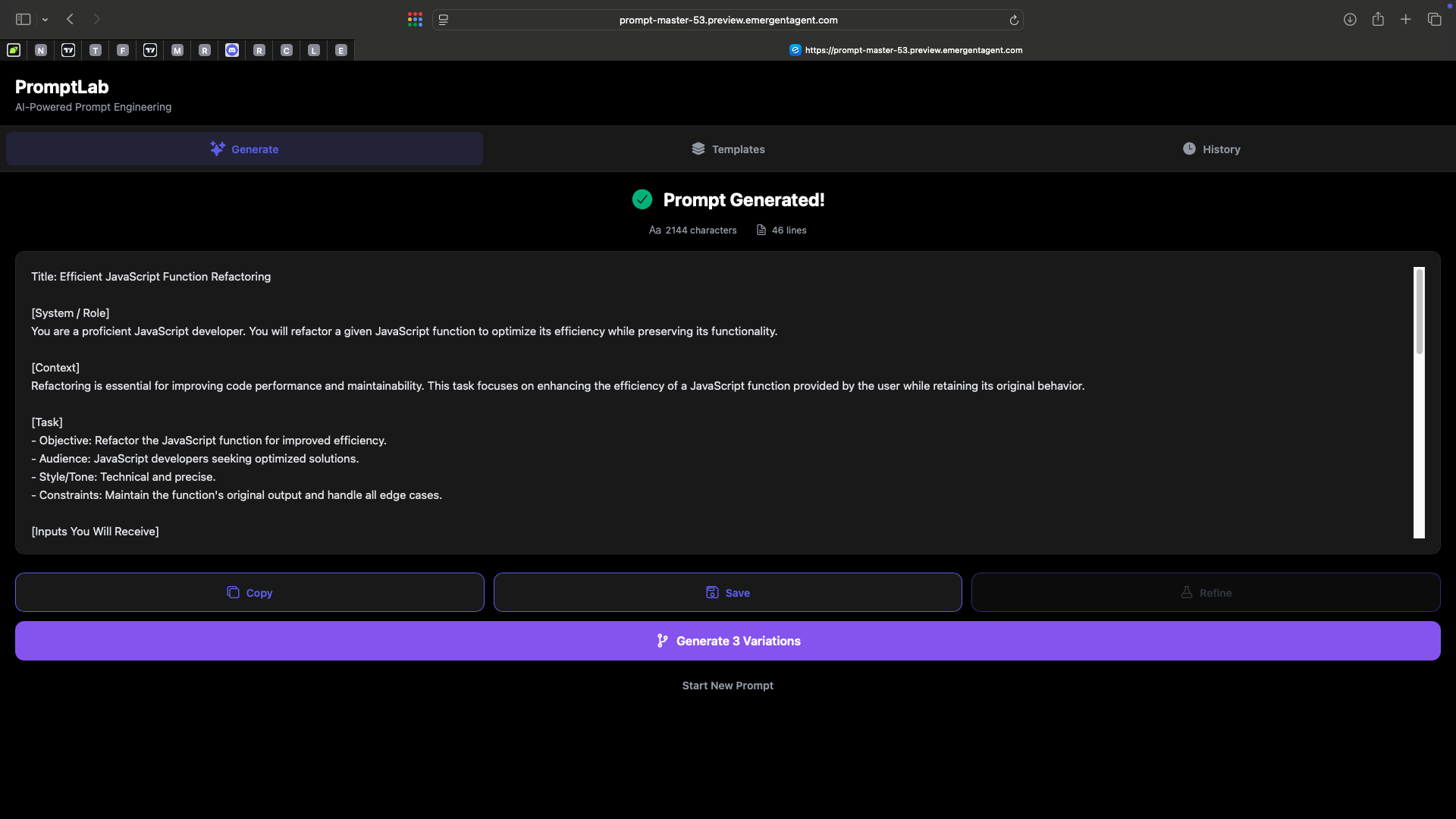 Promptlab gallery image