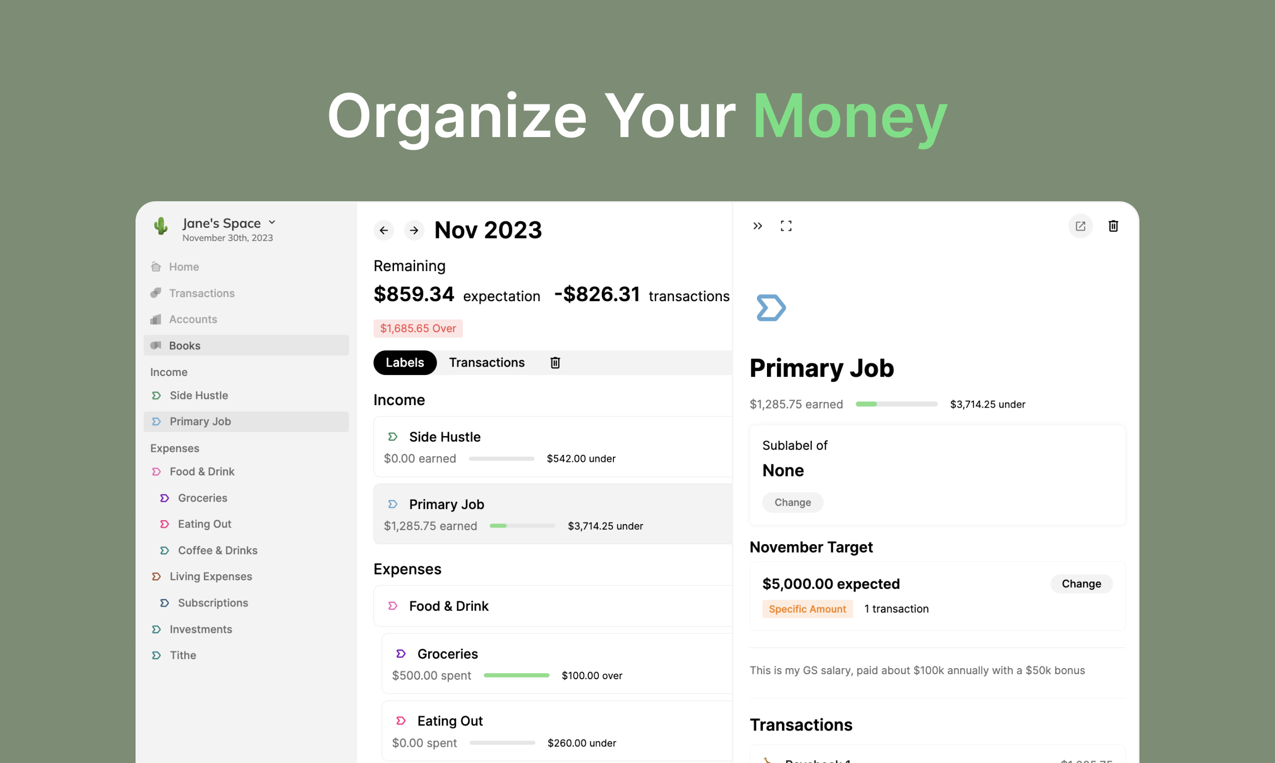 startuptile Zurimoney-Organize your money all in one place