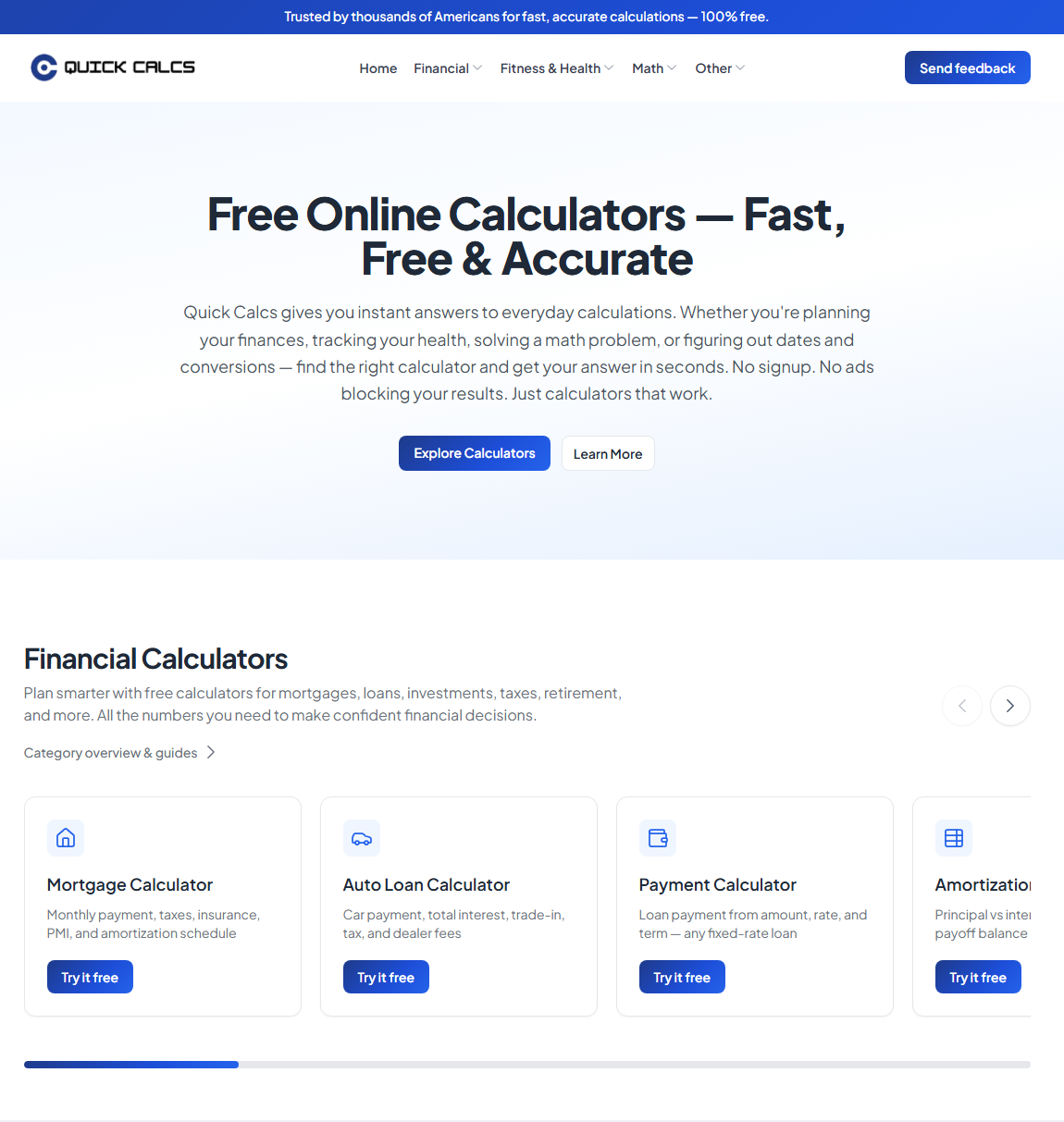 Quick Calcs gallery image