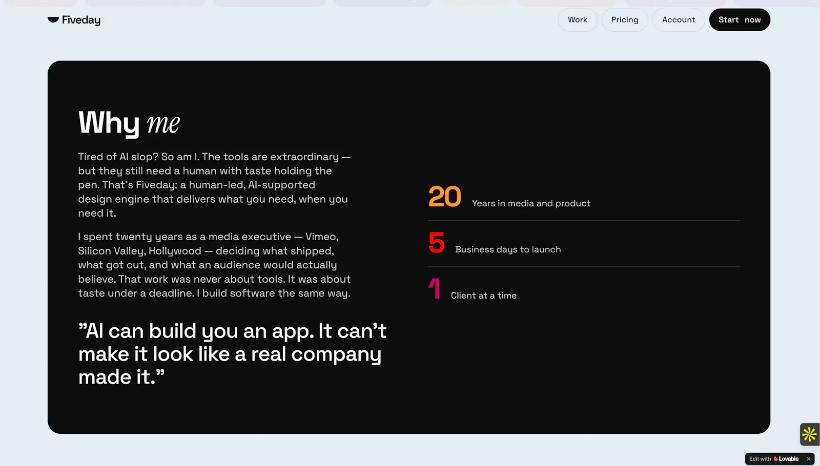 Fiveday screenshot 6