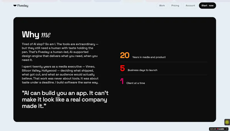 Fiveday screenshot 6