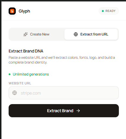 Glyph - Screenshot 2 showing product features and functionality