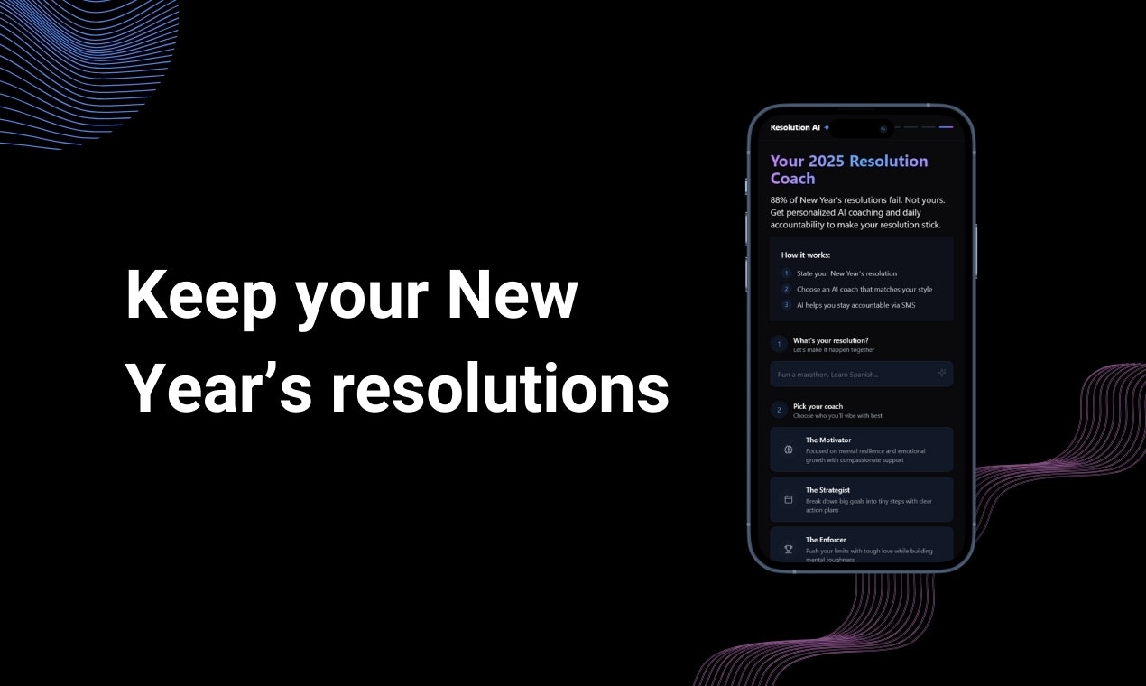 startuptile AI Resolution Coach-Your AI-powered partner for achieving New Year’s resolutions