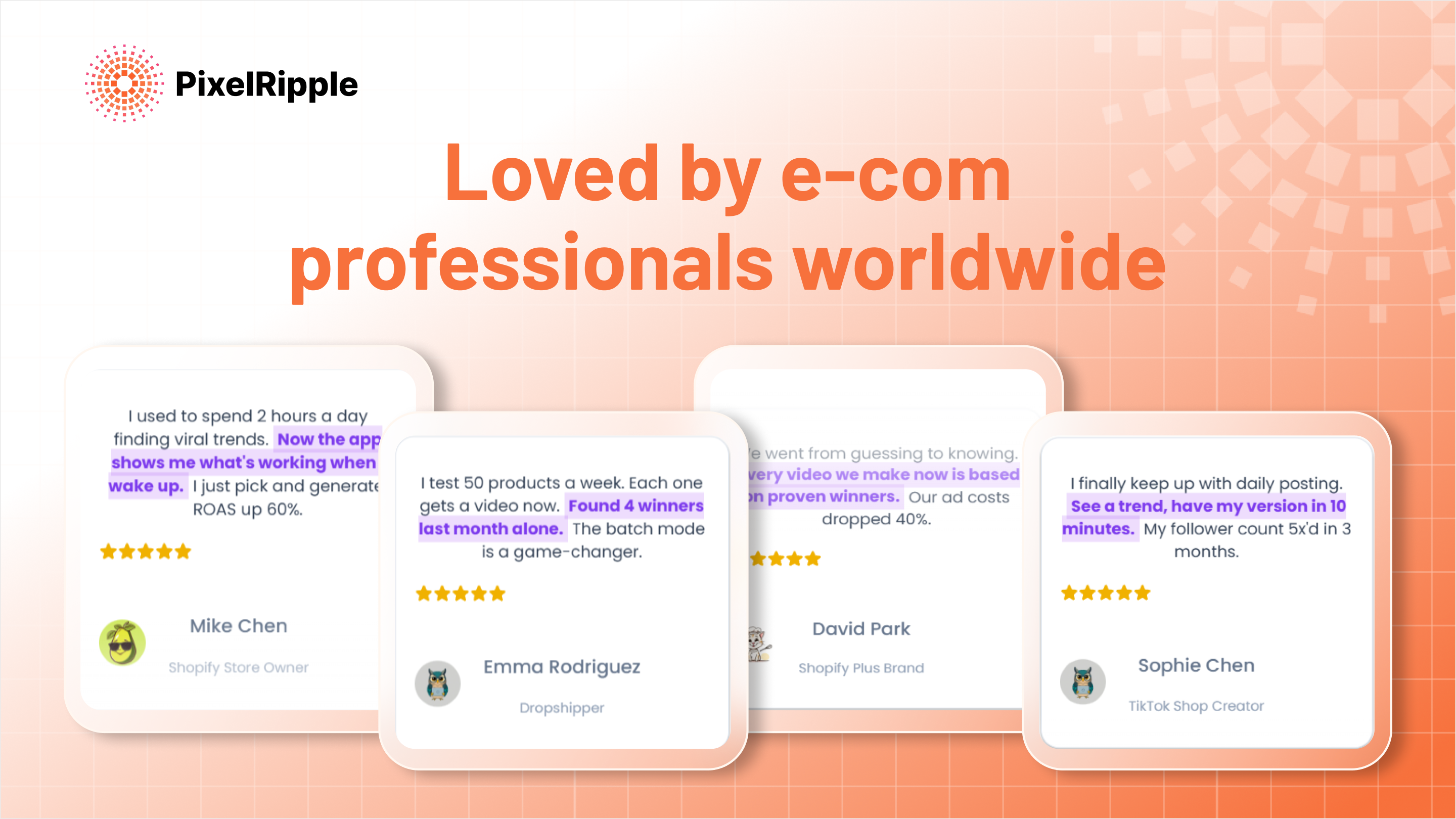 PixelRipple - Screenshot 5 showing product features and functionality