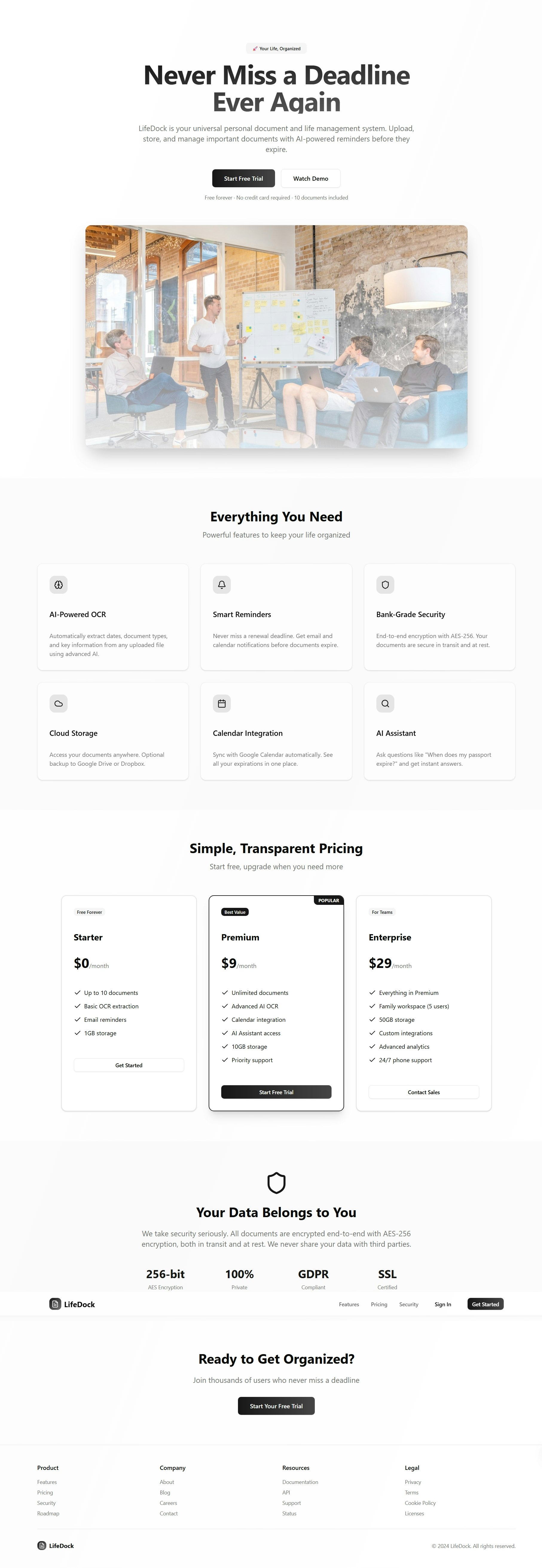 LifeDock - Product Hunt launch logo