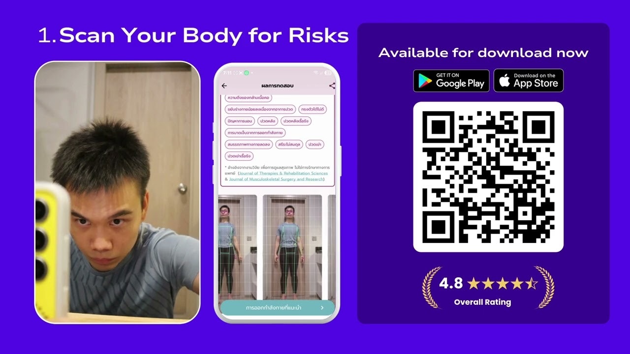 AI Body Scan for Pain-free Life: ERTIGO gallery image