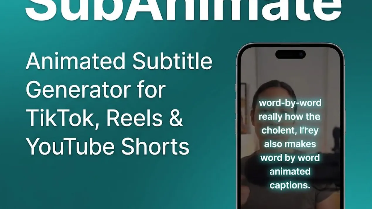 SubAnimate product