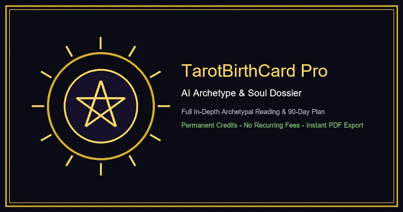 Tarot Birth Card Calculator screenshot 1