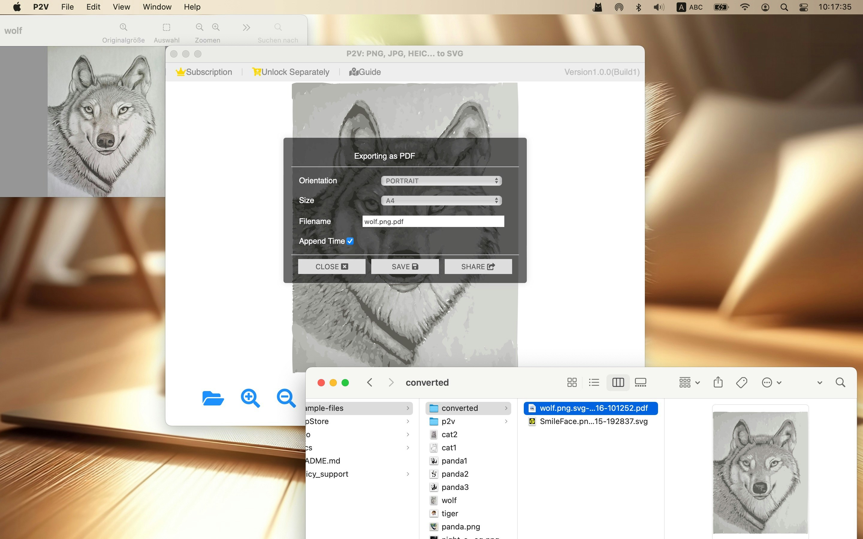 P2V: PNG JPG HEIC to SVG logo