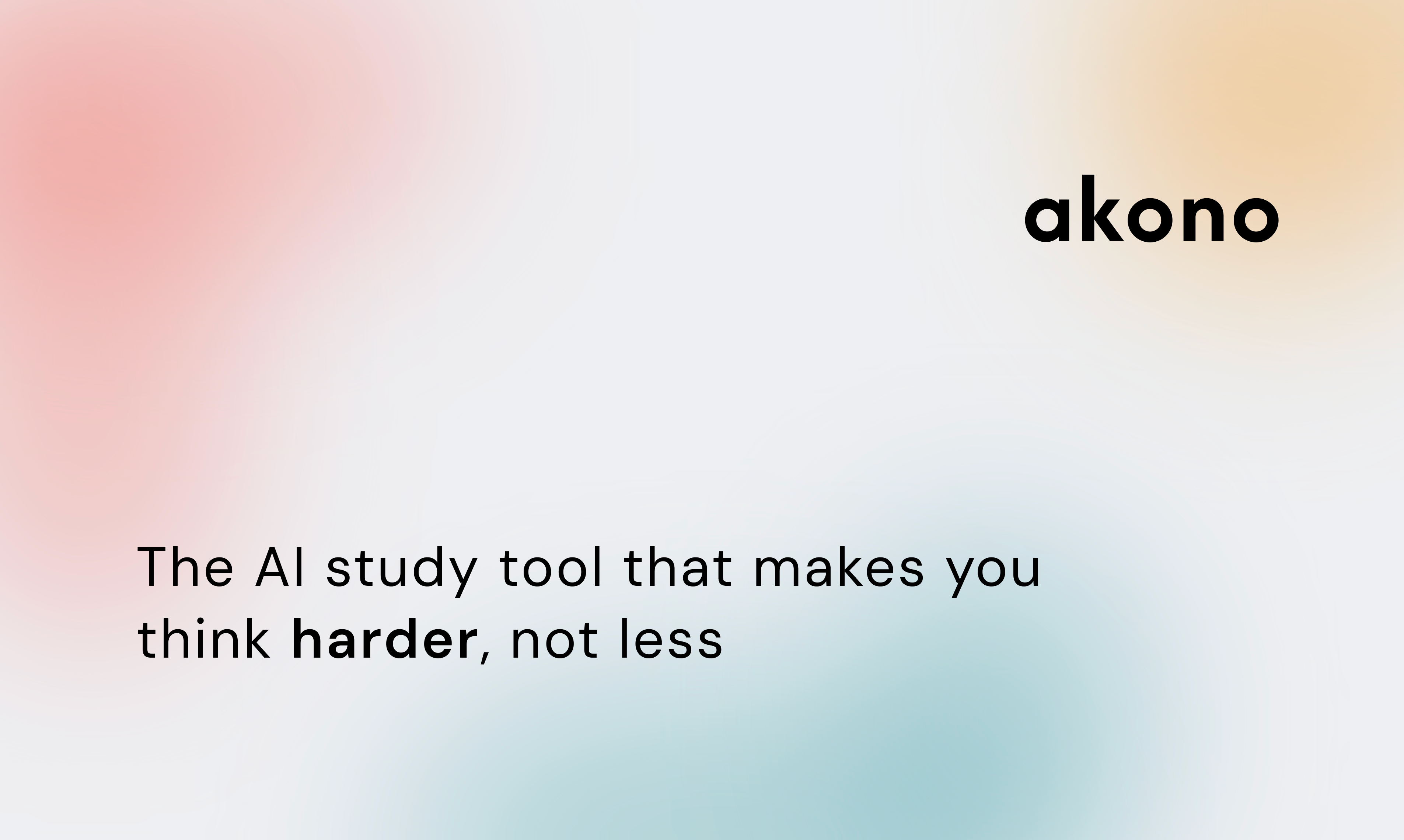 akono - Main product screenshot demonstrating key features and user interface