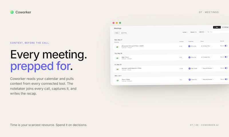 Coworker AI screenshot 8