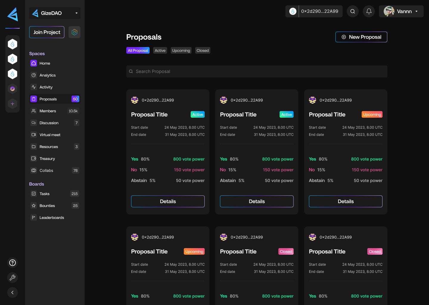 Giizeao - Una piattaforma DAO all-in-one media 4