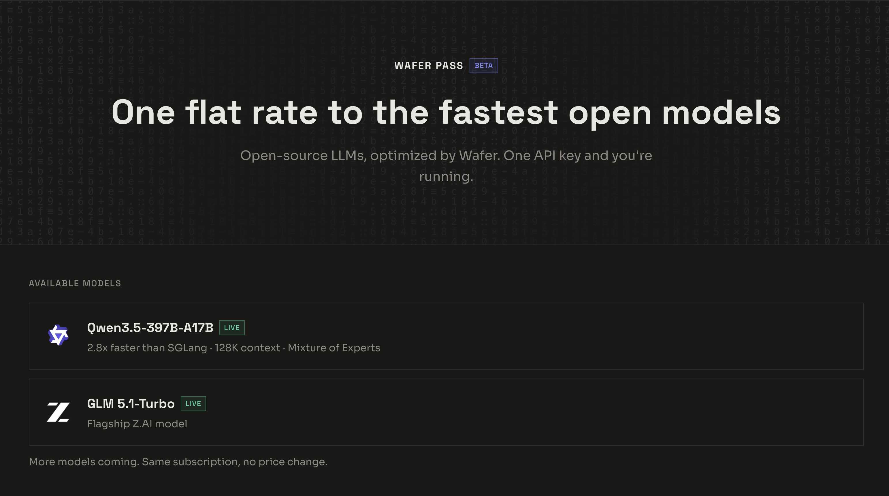 Wafer Pass gallery image