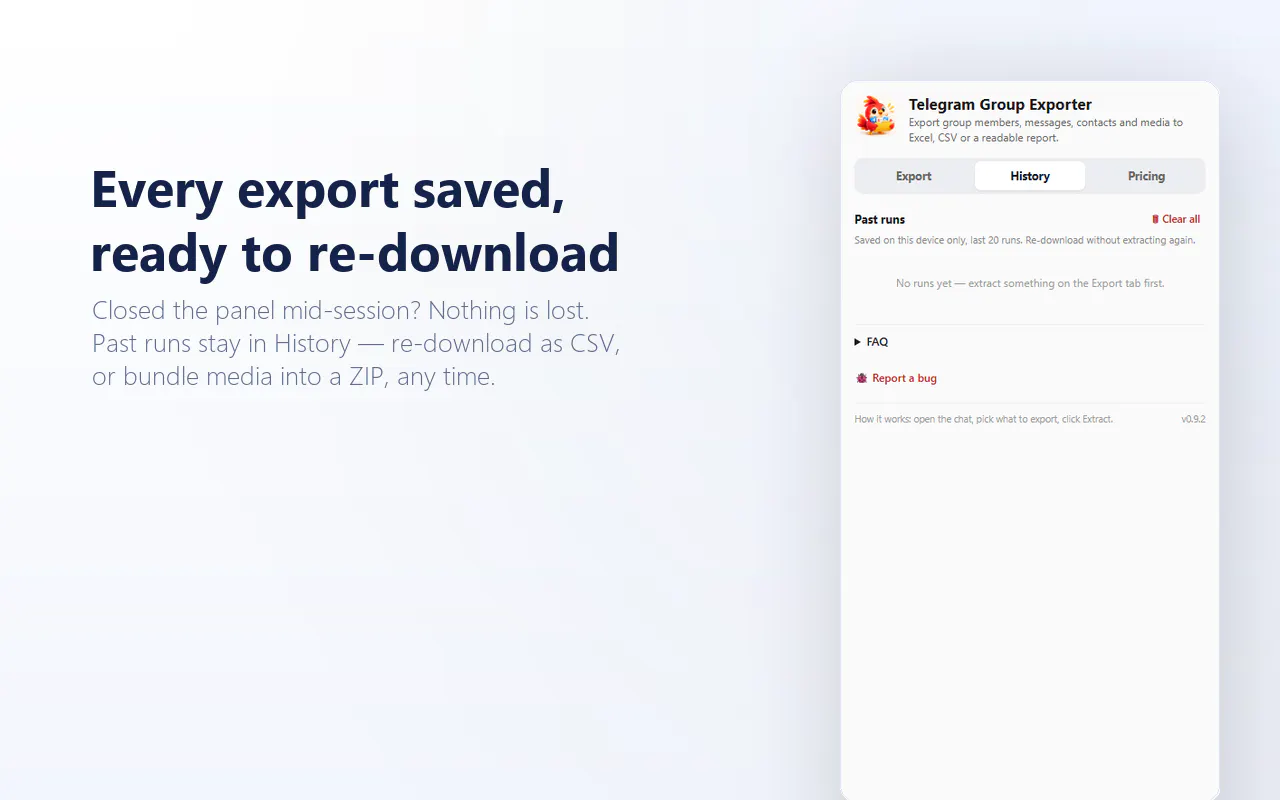 Telegram Group Exporter gallery image