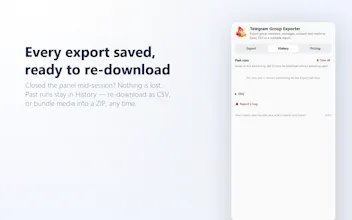 Telegram Group Exporter gallery image