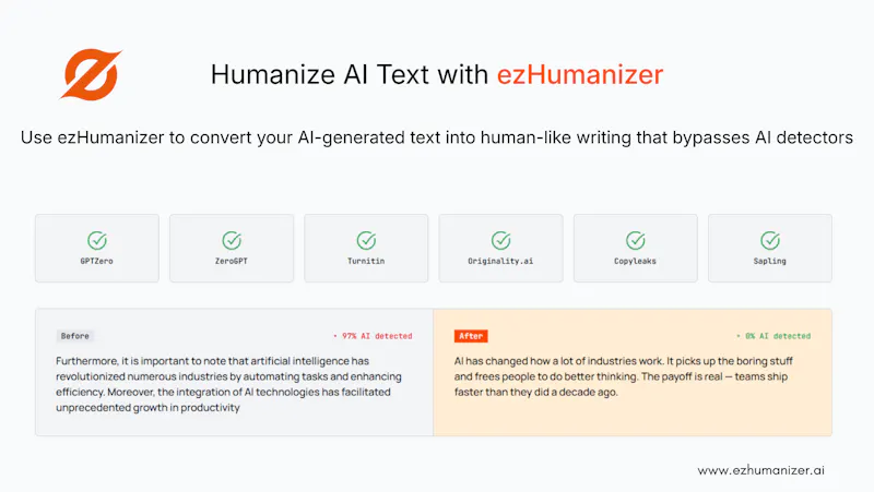 ezHumanizer screenshot 3