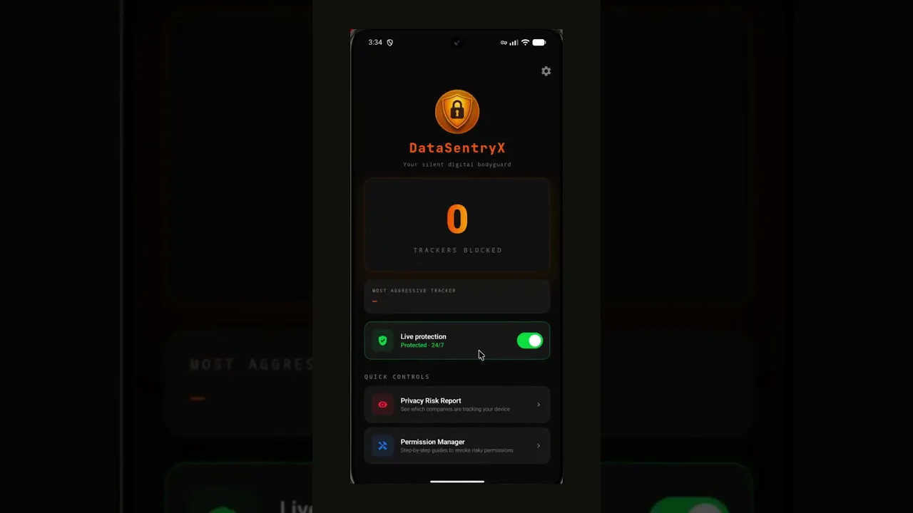 DataSentryX: Tracker Blocker gallery image