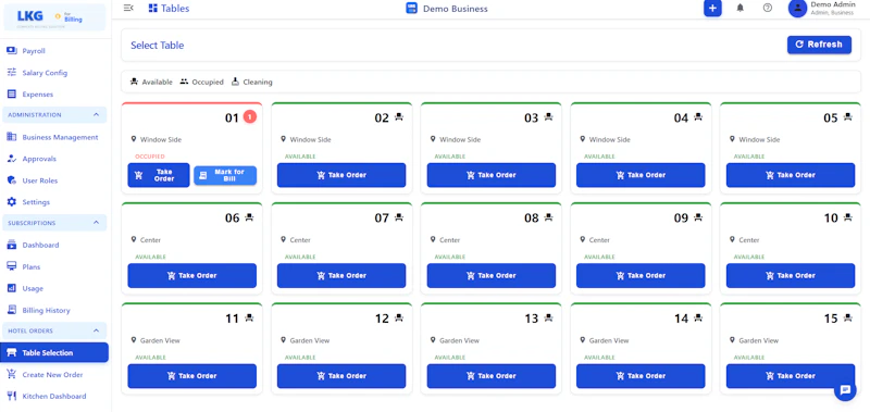 LKG for Billing screenshot 21