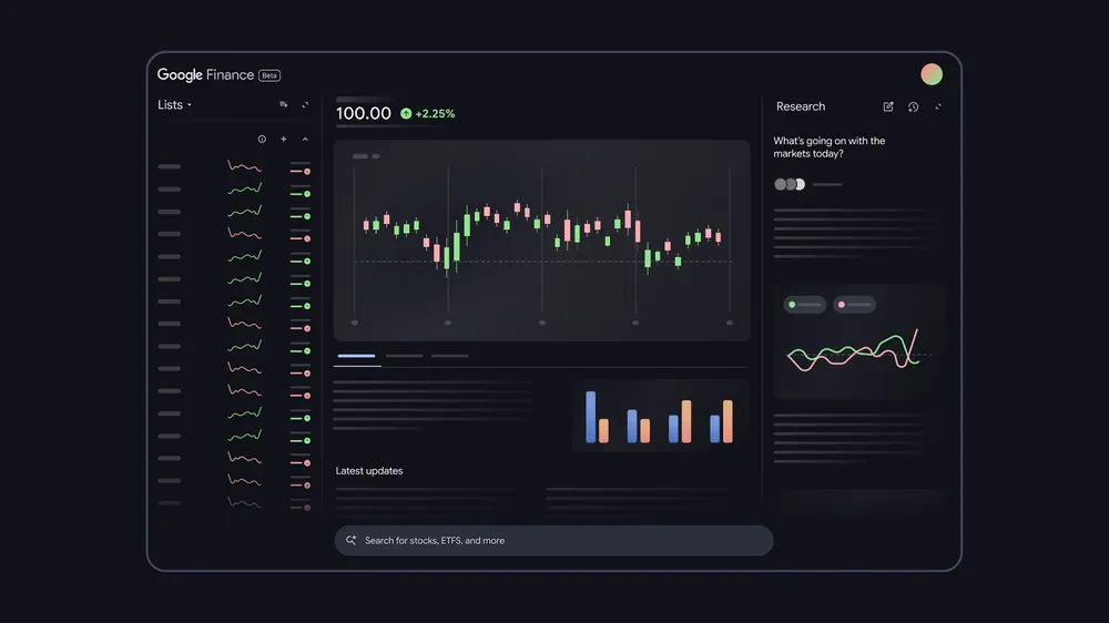 Google Finance screenshot 6