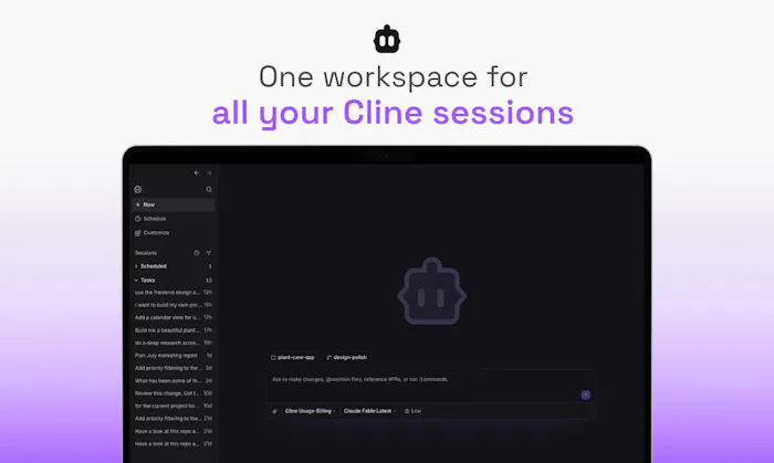 Cline Desktop App产品图