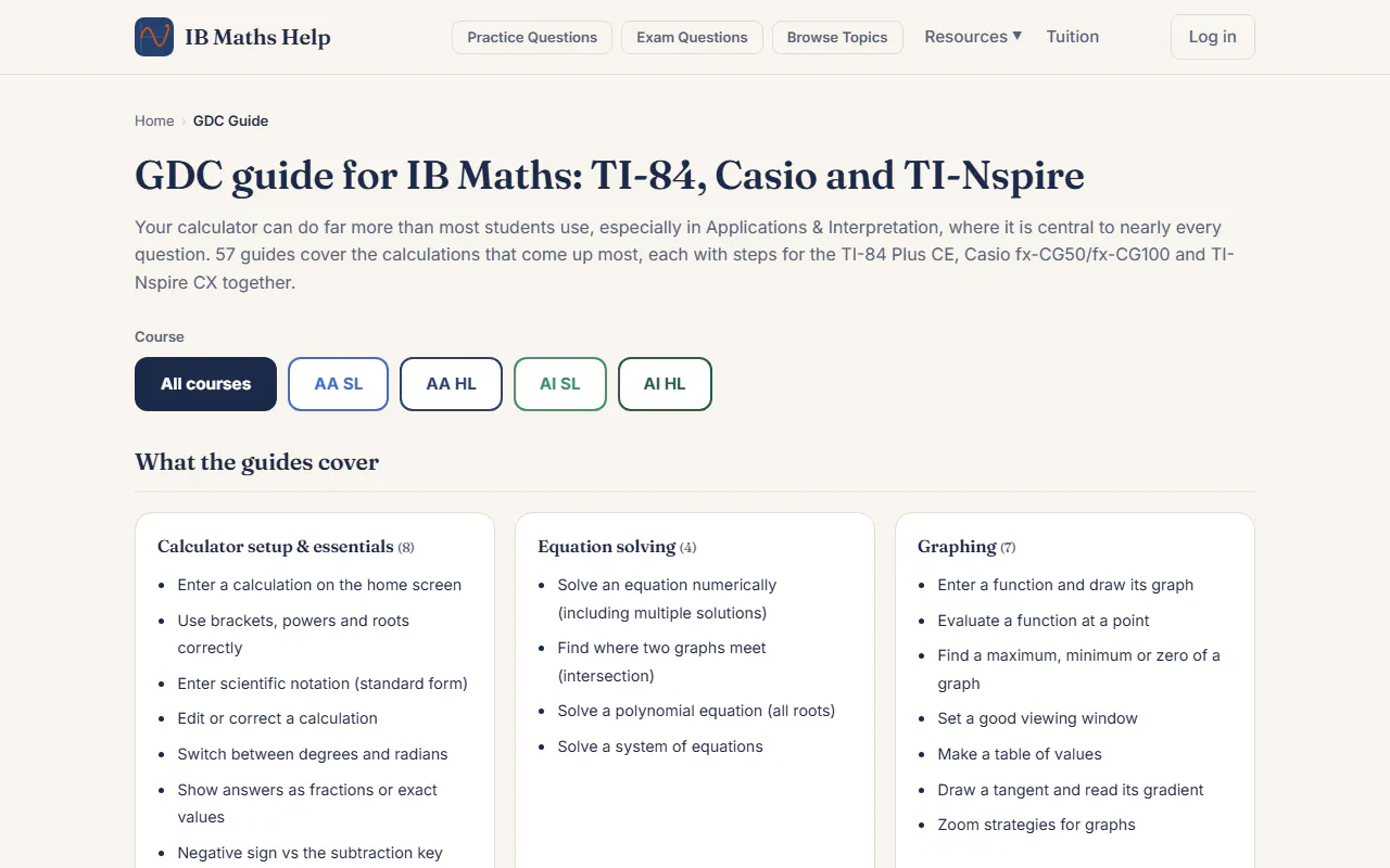 IB Maths Help gallery image