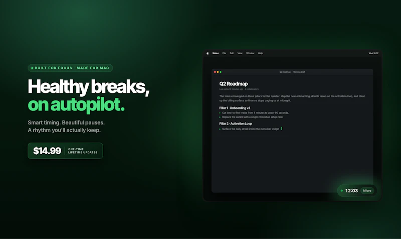 SmartPause screenshot 1