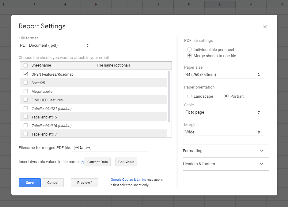 Schedule & Send Emails in Google Sheets gallery image